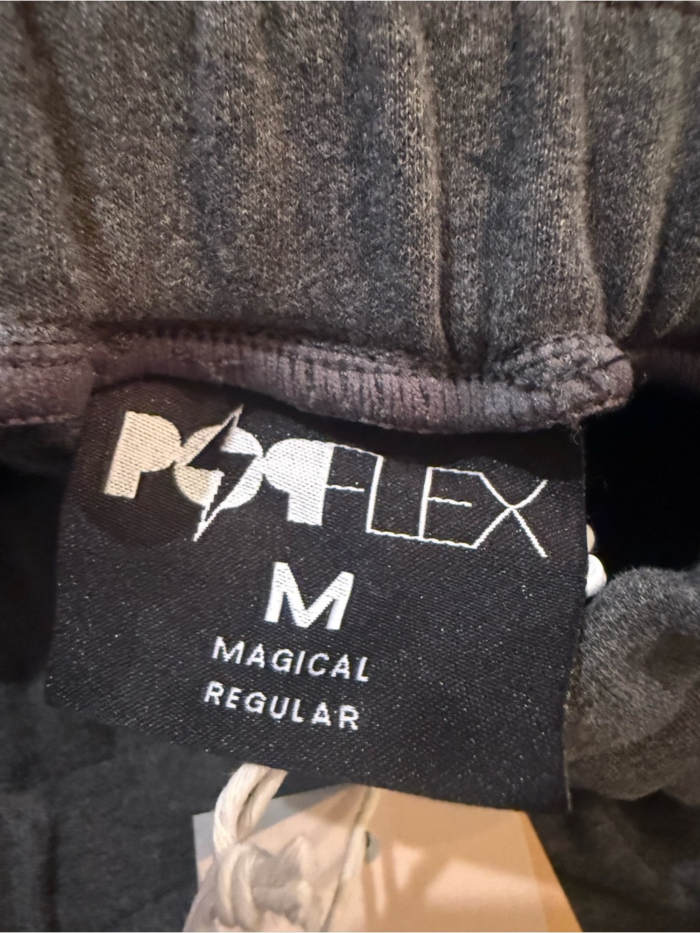 NWT. Popflex. Perfect Plane Pants. Charcoal Heather. Size medium. - Picture 8 of 15